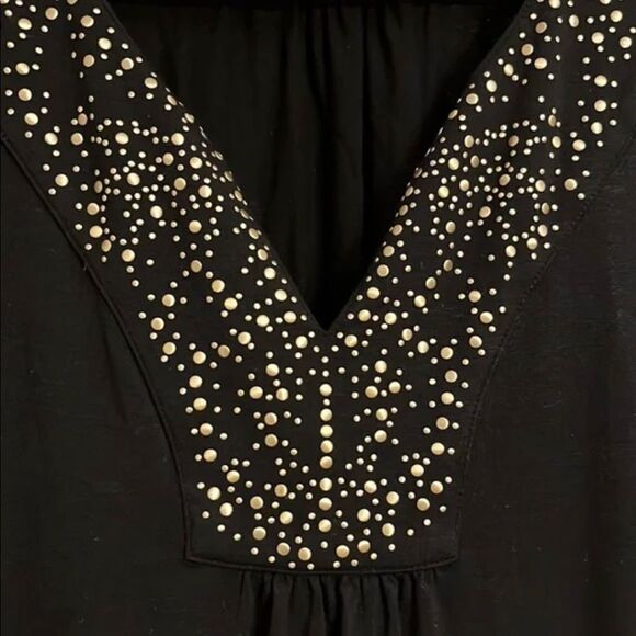 Michael Kors Gold Stud Bib Tank - Picture 3 of 8